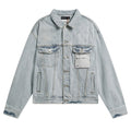 PURPLE BRAND x Denim Tears Co-Branded Vintage Washed Denim Jacket PU6018