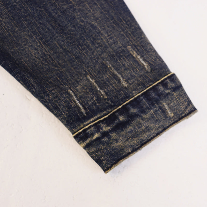 PURPLE BRAND Vintage Washed Denim Jacket
