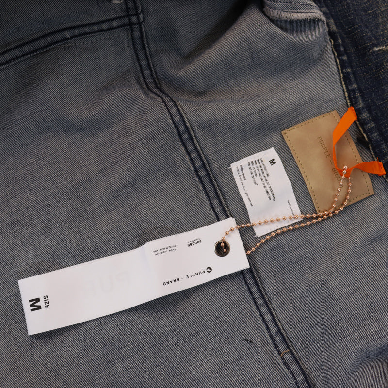 PURPLE BRAND Vintage Washed Denim Jacket