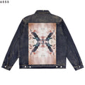 PURPLE BRAND Vintage Washed Denim Jacket